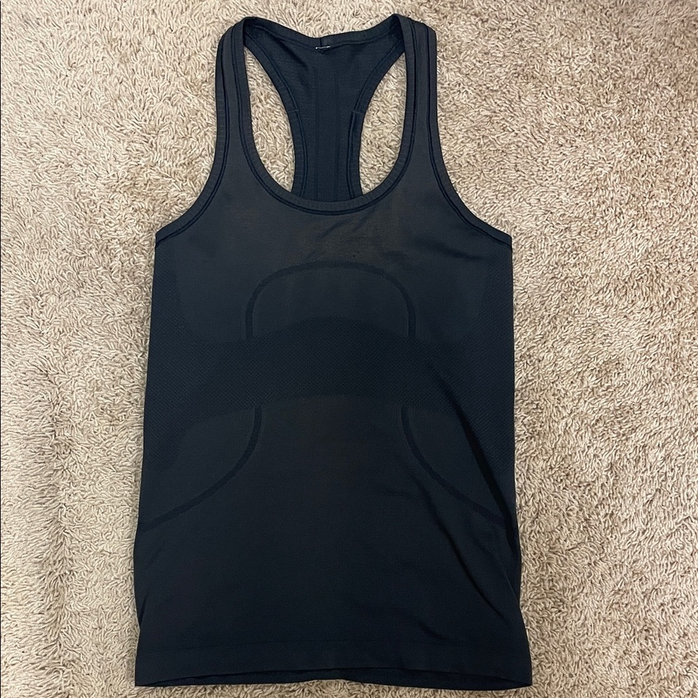 lululemon athletica Black Tank Top